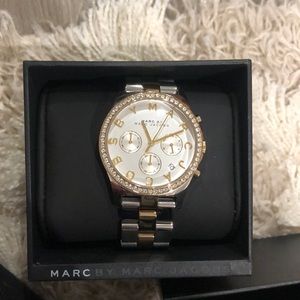 Marc by Marc jacobs two tone (gold and silver) watch